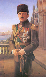 Photo: Comander-in-Chief representative Enver Pasha had taken command of the third army