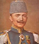 Painting: Comander-in-Chief representative Enver Pasha